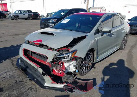 2021 Subaru Wrx Sti Limited из США, поврежденный, VIN JF1VA2T61M9816799